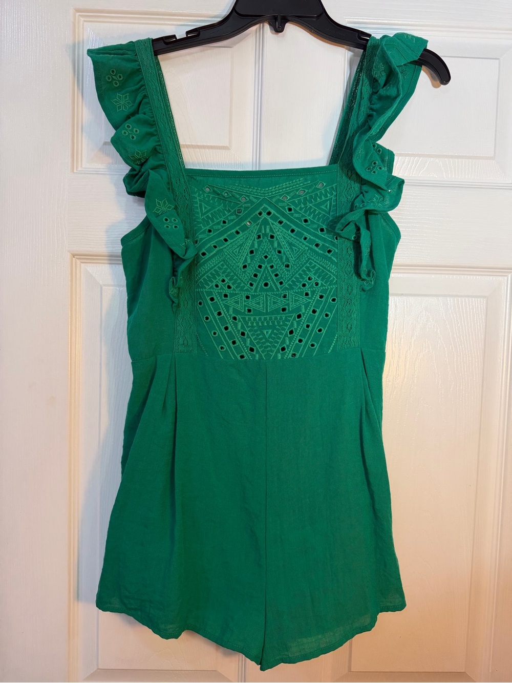 Women’s Green Boutique Romper